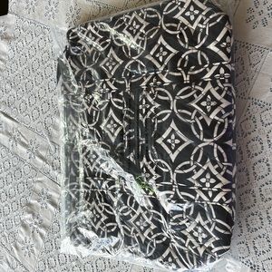 Vera Bradley brand new medium size tote in a beautiful black and white design.